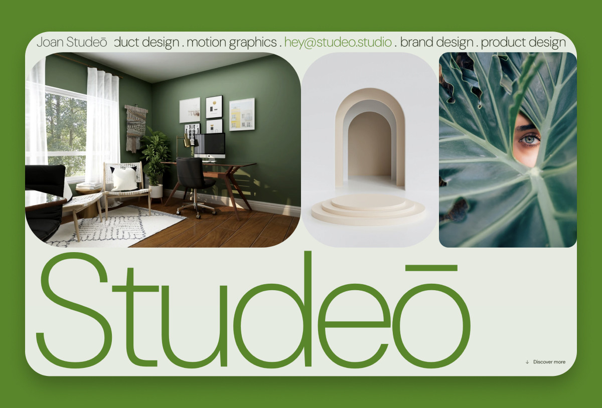 Studeo - Creative Studio Framer Template Preview Image 1