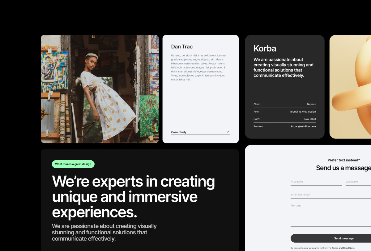 AltC - Framer Agency Website Template Preview Image 2