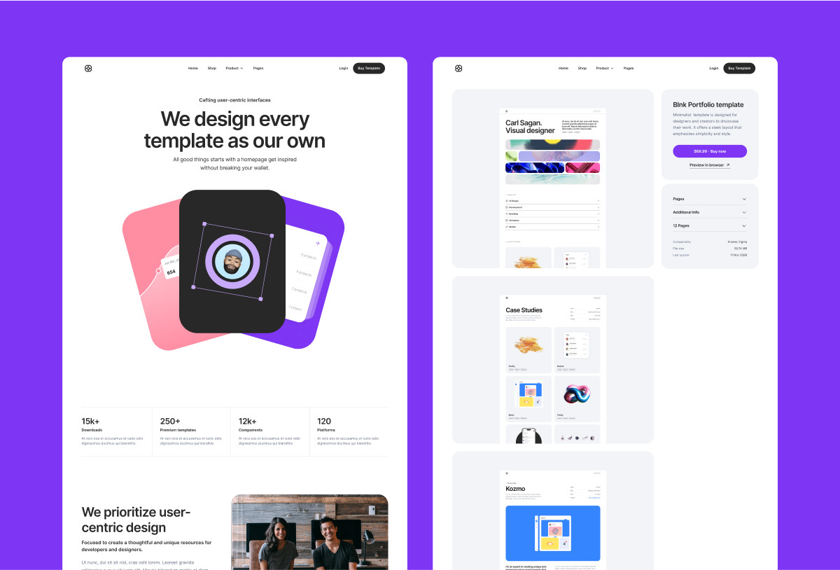 Kliq - Framer Marketplace Website Template Preview Image 2