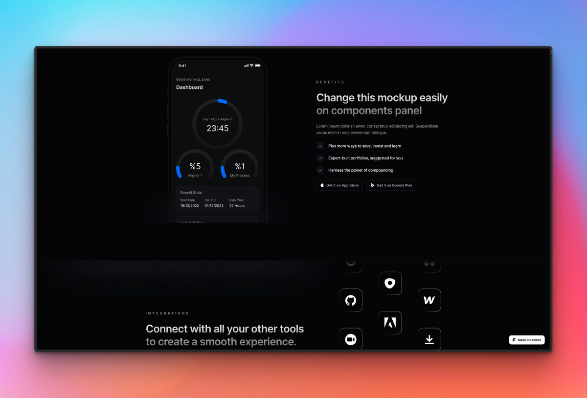 Carbon — SAAS & Startup Landing Page Preview Image 2