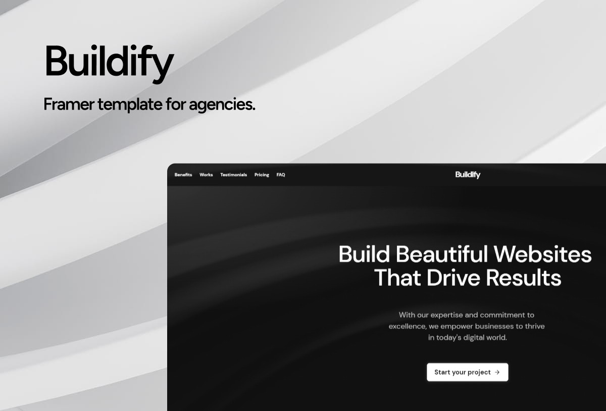 Buildify - Framer Template for Businesses Preview Image 2