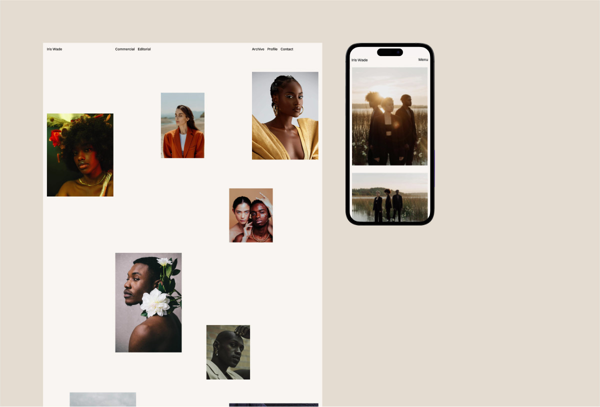 Iris Wade — Framer Portfolio Template Preview Image 3