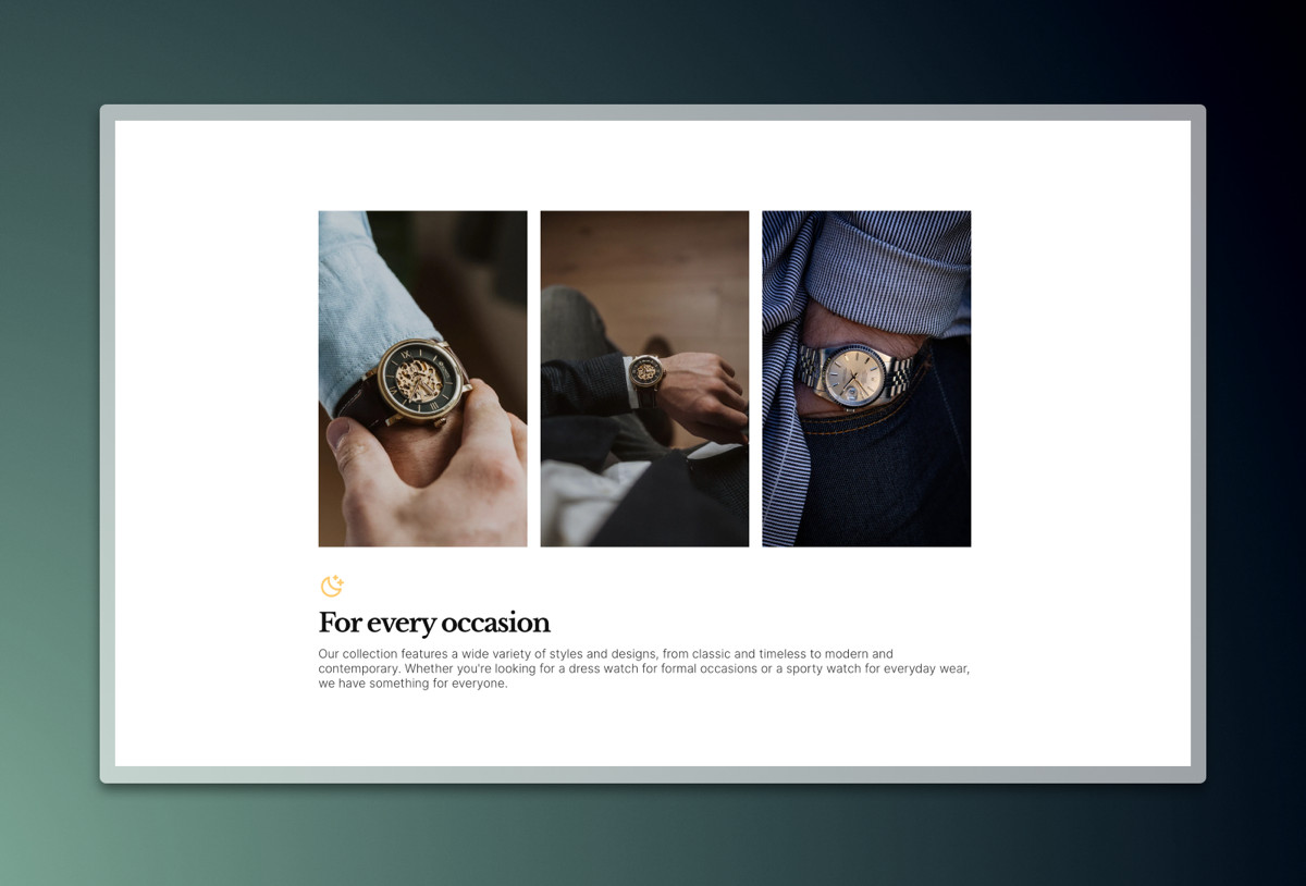 Luxury Timepieces Preview Image 3