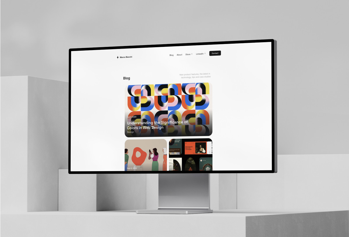 Atlas – Minimal Personal Template Preview Image 3