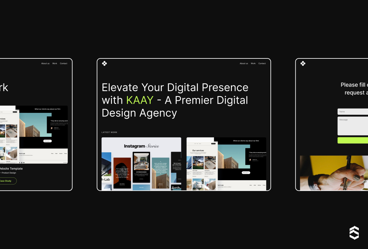 KAAY Agency - Framer Template Preview Image 3