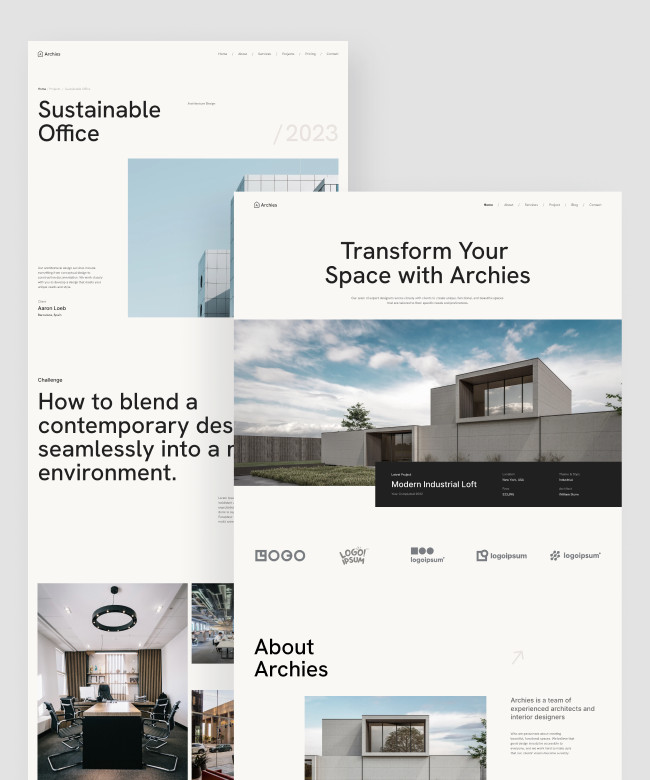 Architecture & Interior Design Framer Thumbnail