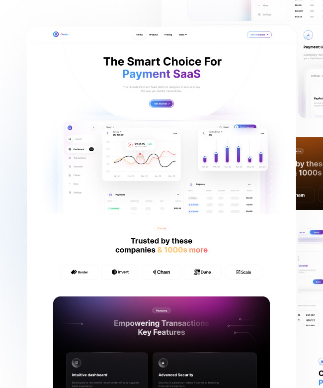 Circlex — SaaS Payment Website Thumbnail