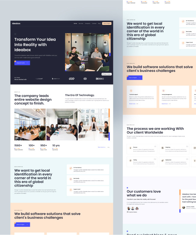 Ideabox - Agency Template Thumbnail